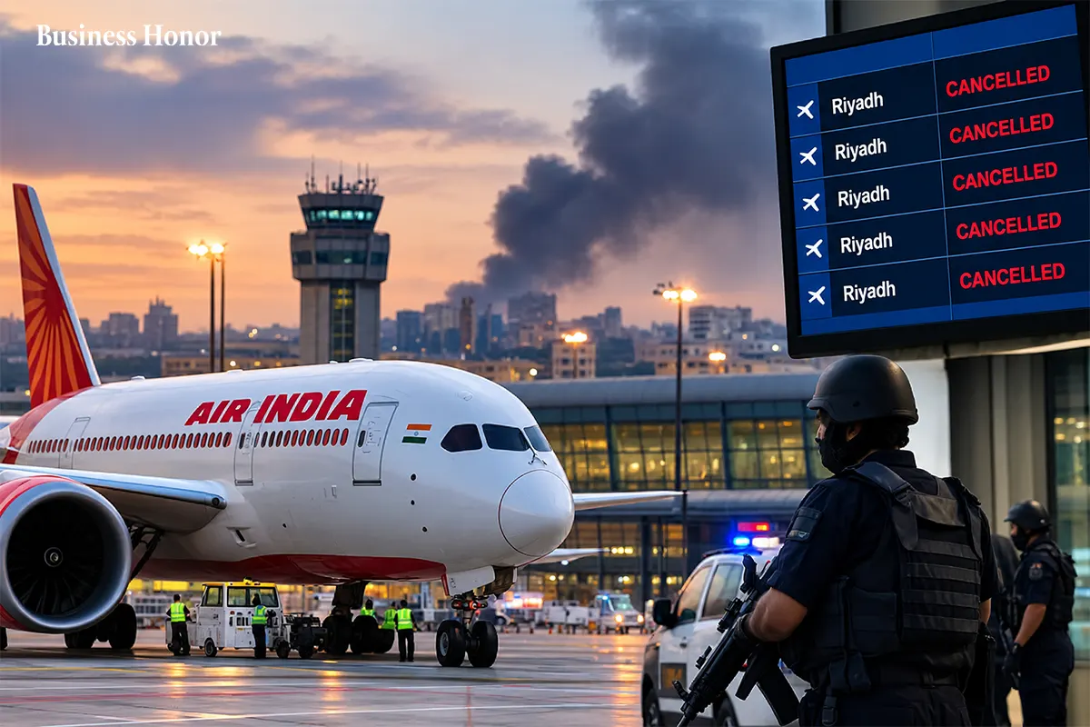 Air India Cancels Riyadh Flights as Airport Attack Raises Security Concerns